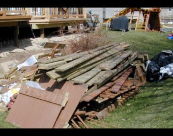 Deck Removal Dumpster Services-Greeley’s Main Dumpster Rental Services